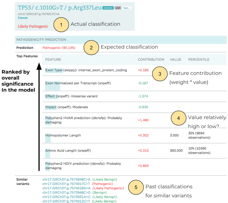 LEAP: (Machine) Learning from Evidence to Assess Pathogenicity